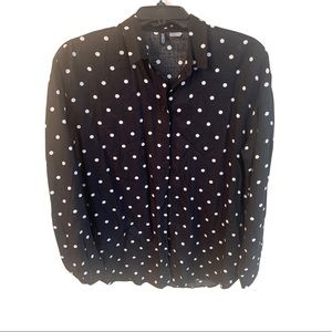 H&M Polkadot Small Blouse
